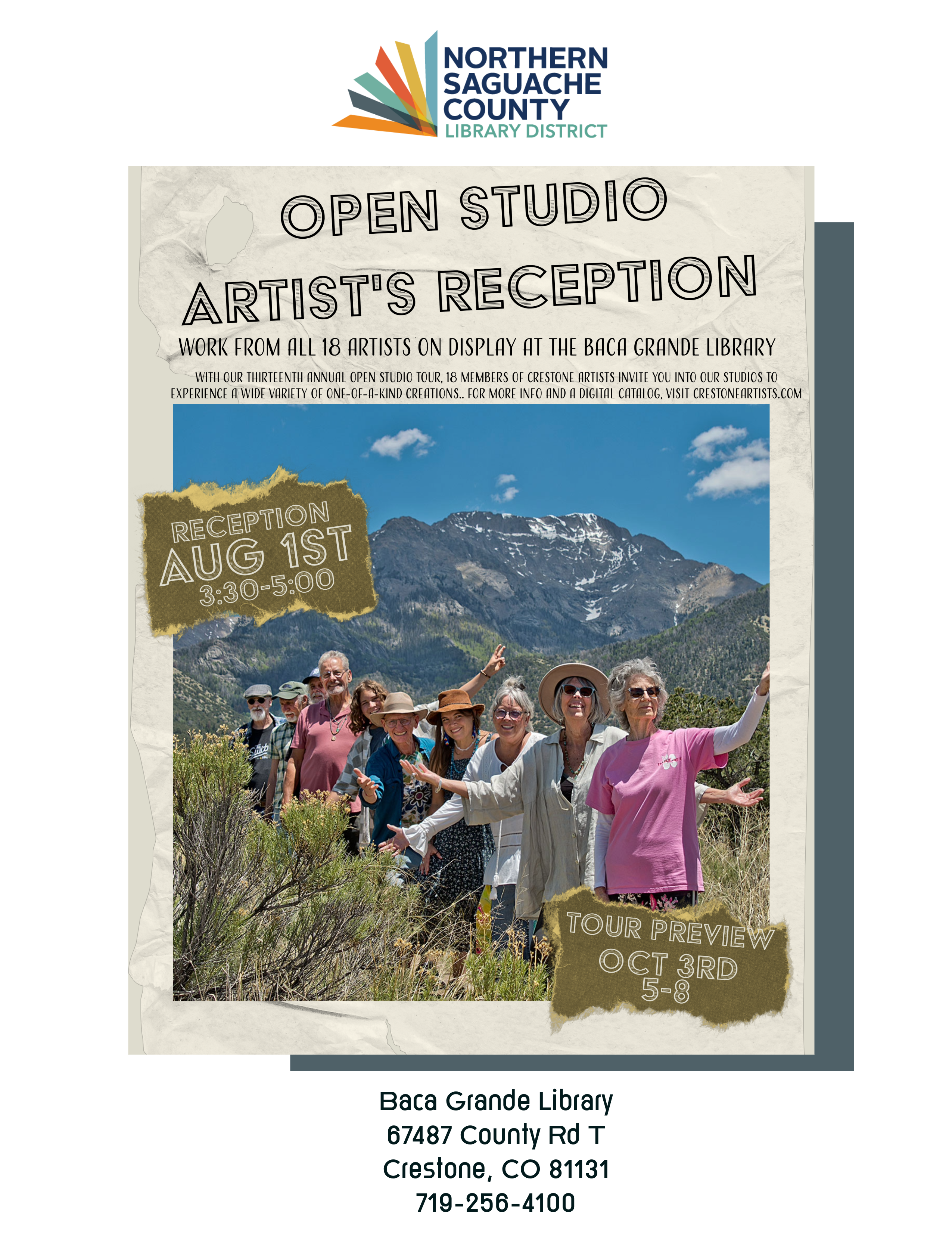Open Studio Tour August 1st